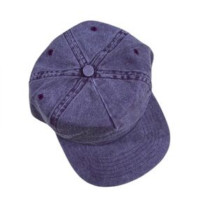San Sun Womens Purple Snap Back Trucker Baseball Hat One Size